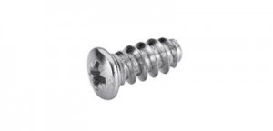 HETTICH 40006 Vis euro 6,3 x 11 mm, tete demi-rond