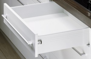 HETTICH 9127897 Multitech, tiroir 118/450mm, blanc