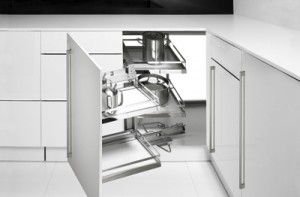 HETTICH 73504 Moving Corner 900x900 mm gauche argenté