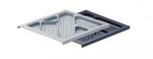HETTICH 1079061 Tiroir pour fournitures de bureau, noir