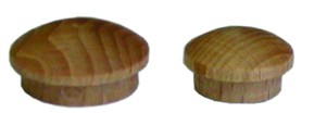 Cache - bouchon avec tenon 15mm sapin