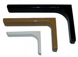 Console 18x12cm couvercle plastique blanc