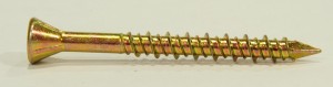 Cetris vis a bois 4,2x35/25 zinc jaune