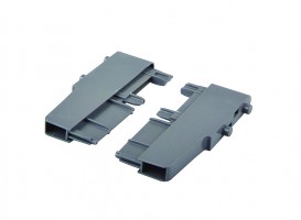 StrongBox cloison transversale, embouts, ensemble, gris