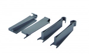 StrongBox support de côtés rehaussés acrylique, gris