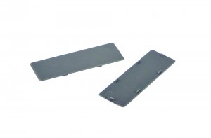 StrongBox cache-vis pour impression, plastique, gris, piece