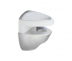 IF Support pour étagere verre Cobrone satiné chrome