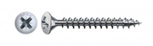 SPAX vis a bois 3,5x16mm tete lenticulaire PZ Ni 4C MH (PANT)