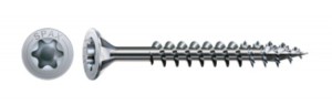 SPAX vis a bois 6x80mm tete fraisée TXS,W,4C MH