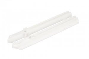 StrongWire tiroir coulissant Flex, plastique, pour corp 18mm, blanc