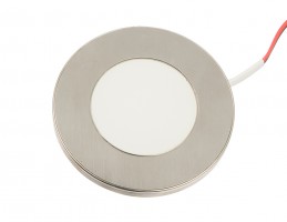 LED spot BAILEN 12V 3W blanc froid, acier brossé