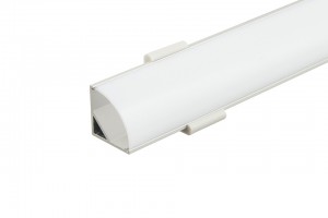 StrongLumio moulure de recouvrement ronde Belcore, 2m lait