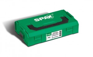 SPAX mallette L-BOXX mini avec vis TXS 6 tailles + 3 meches