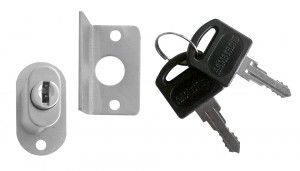 CORDIA Serrure pour cadre alu porte battante 1 vantail