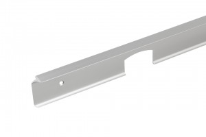 Barre de liaison d'angle pour plan de travail 38 G/D alu