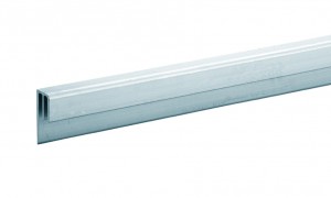 HETTICH 71115 STB 15 guidage inférieur 3000mm argenté anodisé