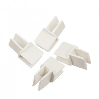 StrongMax 16/18 raccord croisé, profil pour cloison intérieure, blanc