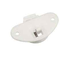 StrongLine quincaillerie plastique pour portes coulissantes coulisse sup blanc