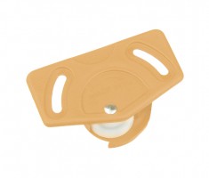 StrongLine quincaillerie pour portes coulissantes chariot bas plastique beige
