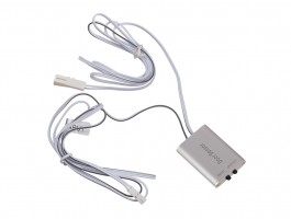 StrongLumio capteur de porte alu, 12/24V 48/96W 4A connecteurs Mini, argent