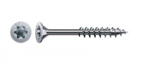 SPAX vis a bois 6x60/37mm tete fraisée TXS,W,4C MH filet partiel