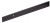 StrongLine Barnio guidage supérieur 3m noir mat
