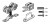 SEVROLL 10212 chariot pour porte intérieure Simple 18 Inter/Galaxy 35/50kg