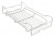 StrongWire panier pour armoire alimentaire, 400mm, chrom