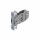 HETTICH 9255835 AvanTech YOU fixation frontale 101, vis a bois