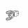 HETTICH 9255836 AvanTech YOU fix frontal 101, cheville