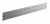 StrongMax buffet, côté perforé, 450mm, gris