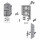 BLUM Z33D00E0A6 Antaro, Ensemble d'angle Space Corner D Syncromotion, gris BLUM Z33D00E0A6 Antaro, Ensemble d'angle Space Corner D Syncromotion, gris