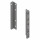 BLUM ZB4E000S Merivobox, supports arriere E, gris clair IG
