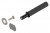 BLUM 956.1004 Tip-on pour charnieres, 50mm, aimant, ensemble, noir CS
