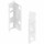 BLUM ZB7M000S Legrabox, supports arriere M, blanc BLUM ZB7M000S Legrabox, supports arriere M, blanc