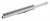 BBP extension partielle gauche pour pot a crayons avec amortissement 292, 392mm