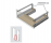 BLUM Z30D000S.22 Antaro, supports arriere tiroir sous évier D, blanc