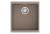 StrongSinks S3 évier granit Hron 430 430x460mm sans égouttoir beige