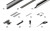 HAWA 30997 Concepta III 35 pour boîte ensemble de base droite, ht 1900 - 2700mm