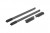 StrongBox reling supérieur carré H140/500mm, titane, ensemble