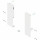 BLUM ZIF.76D0 fixations frontales tiroirs intérieurs Antaro D blanc L+P (2024)