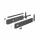 HETTICH 9307211 Atira flexi ensemble complet 350/144 anthracite, reling, fixatio