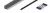 HAWA 31526 Folding Concepta III 20 profil vertical 1200 - 2200mm, noir