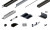 HAWA 31522 Folding Concepta III 20/25 kit de guidage 2 portes noir P