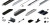 HAWA 31525 Folding Concepta III 20/25 kit de guidage 4 vantaux noir encastré
