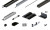 HAWA 31524 Folding Concepta III 20/25 kit de guidage 3 vantaux noir P