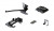 HAWA 31510 Folding Concepta III 25 kit coulissant push a encastrer, gauche
