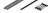 HAWA 31527 Folding Concepta III 25 profil vertical 1900 - 2700mm, noir