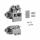 HETTICH 9339386 WingLine L new jusqu’a 12 kg, ensemble sans ressort, gris, G, av