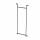 KES Tandem Side III, frame for pantry cabinet, 600/1700mm, anthracite